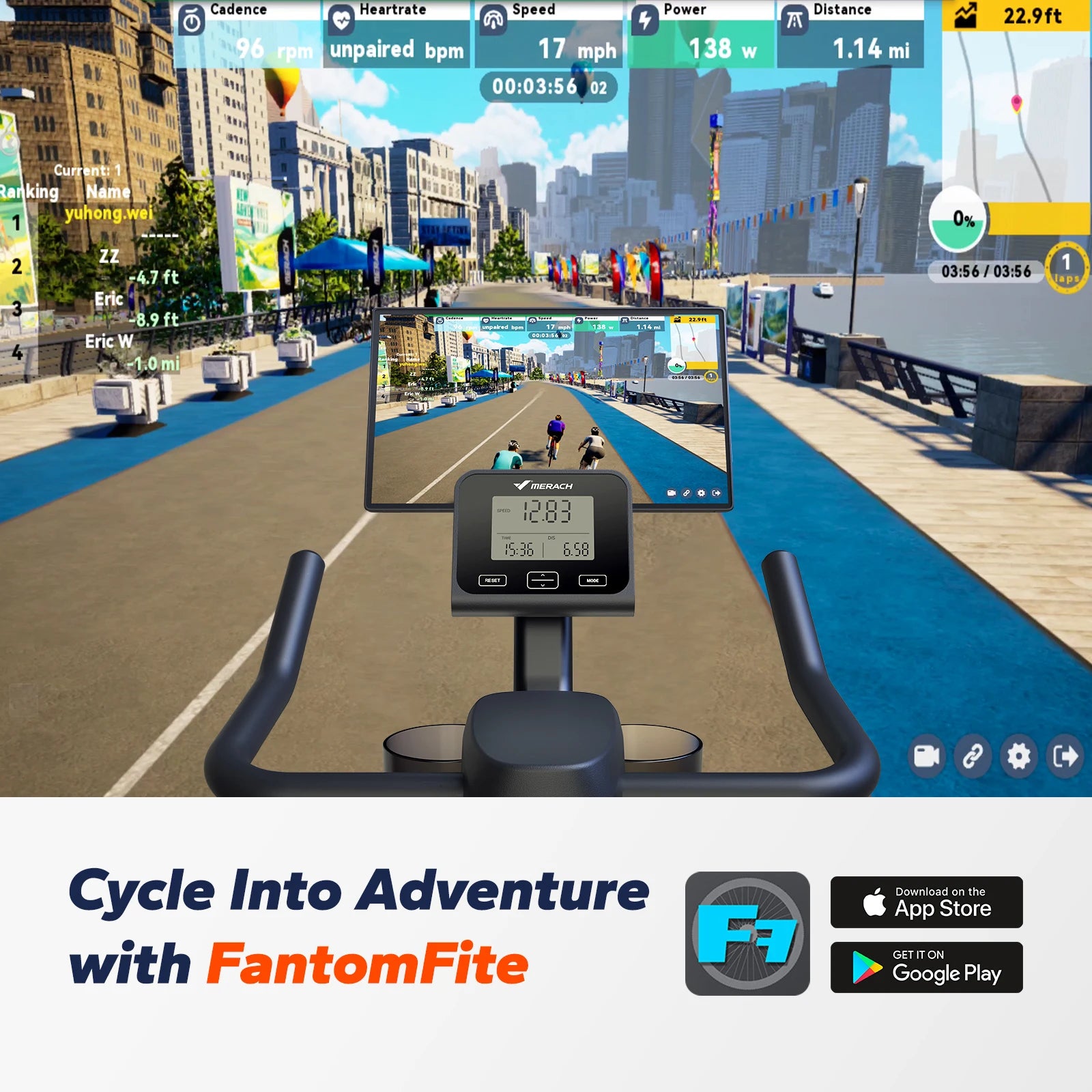 MERACH S36 Stationary Bike