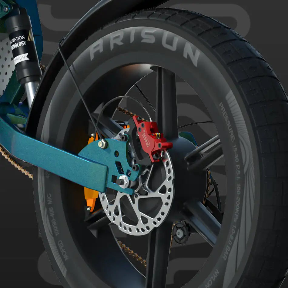JANSNO X60 20" Fat Tire E-Bike