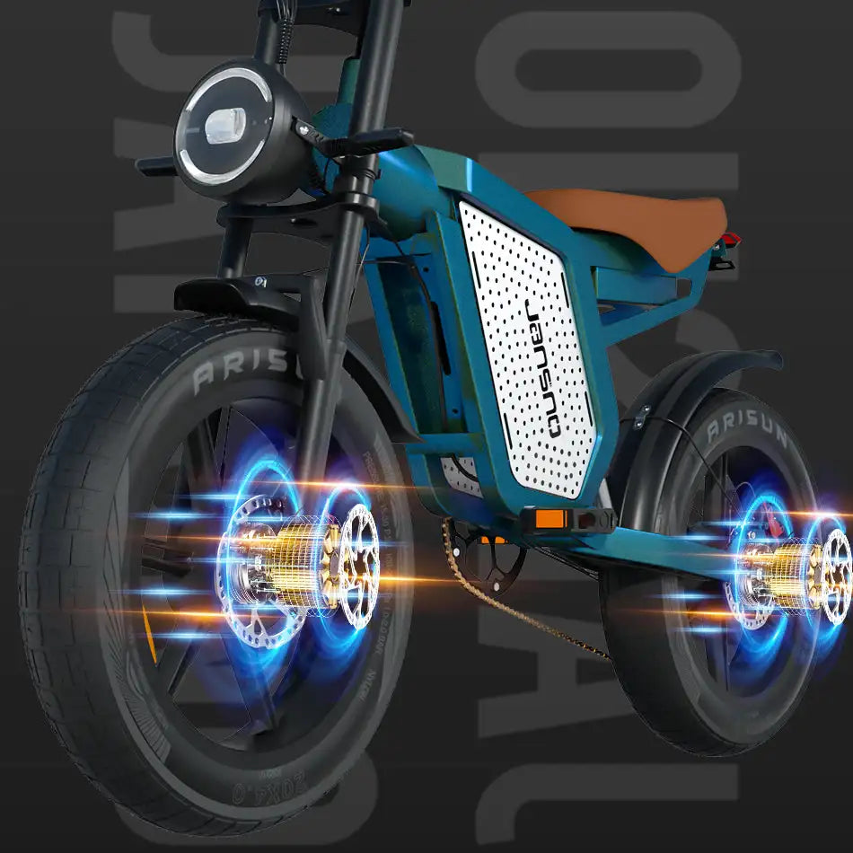 JANSNO X60 20" Fat Tire E-Bike