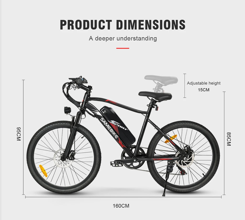 SAMEBIKE EBE2 Folding E-Bike