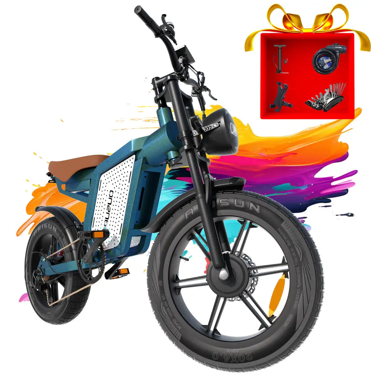 JANSNO X60 20" Fat Tire E-Bike
