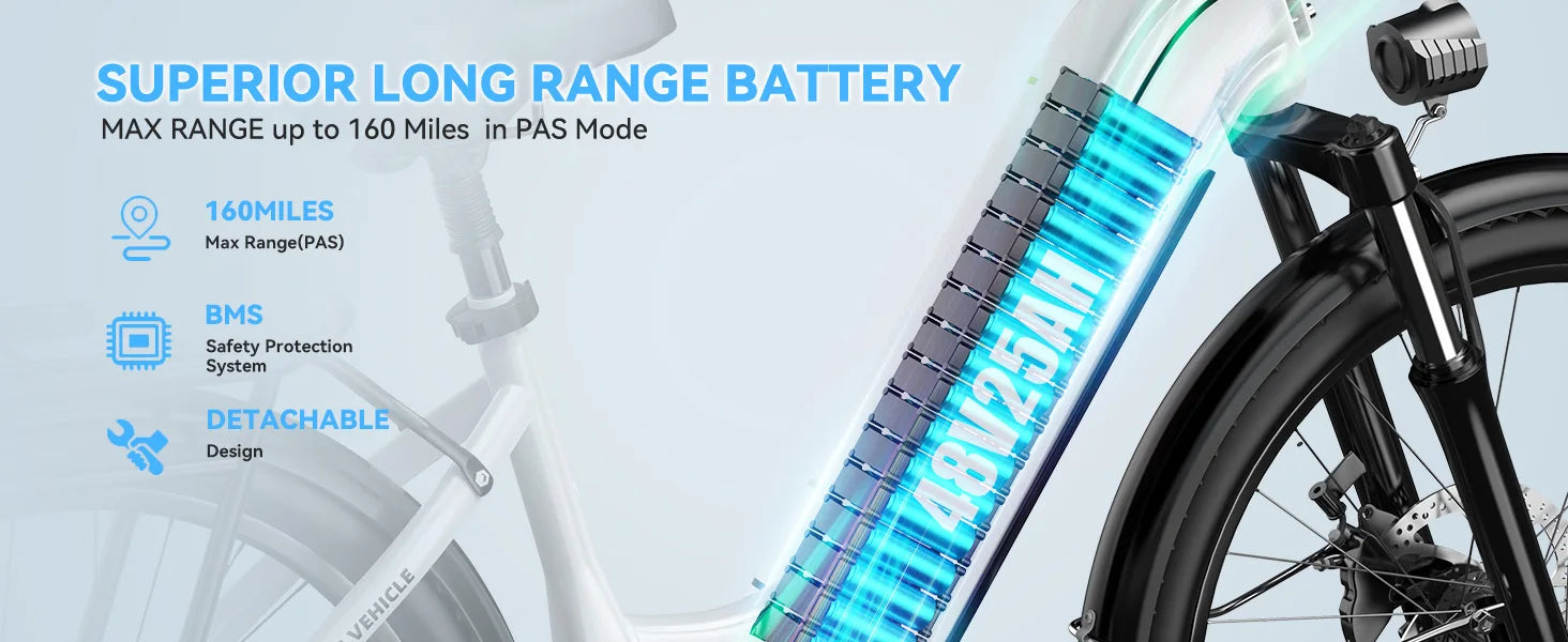 26" Fat Tire Electric Bike