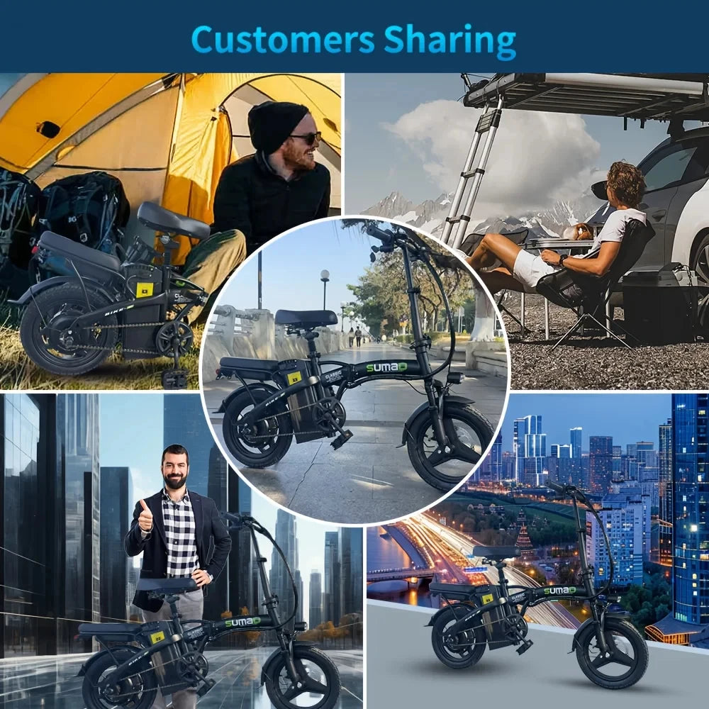400W Folding Electric Bike