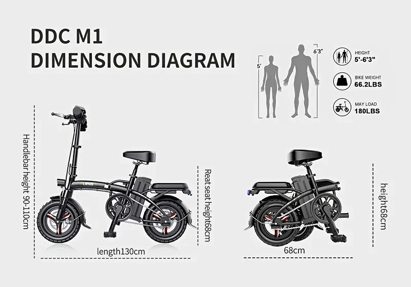 400W Folding Electric Bike