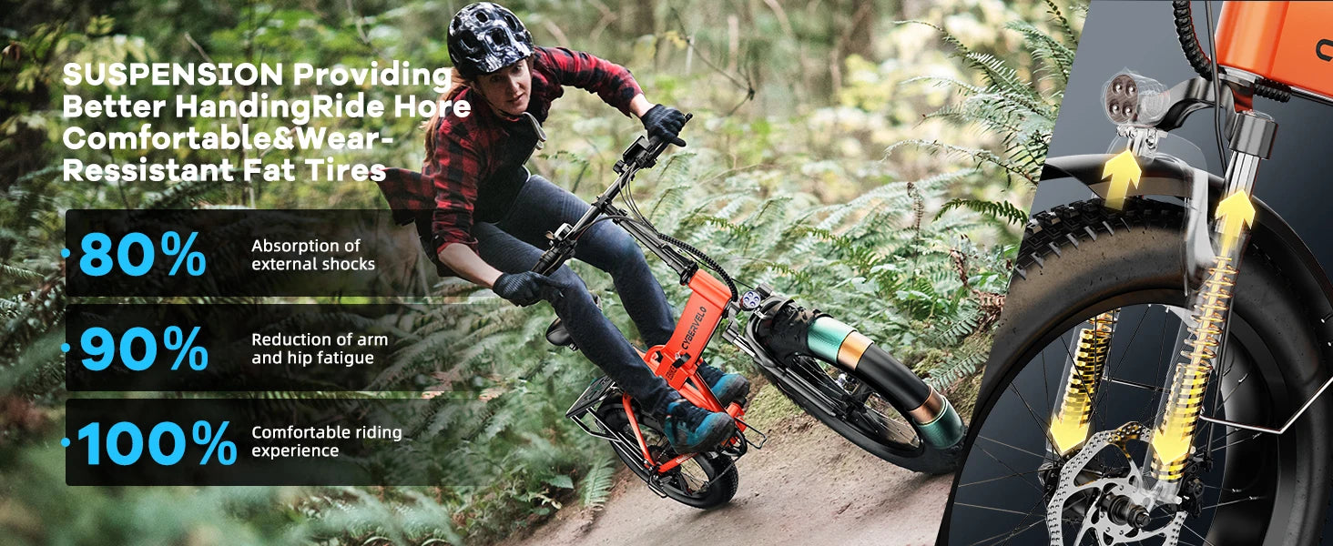 1000W Folding E-Bike