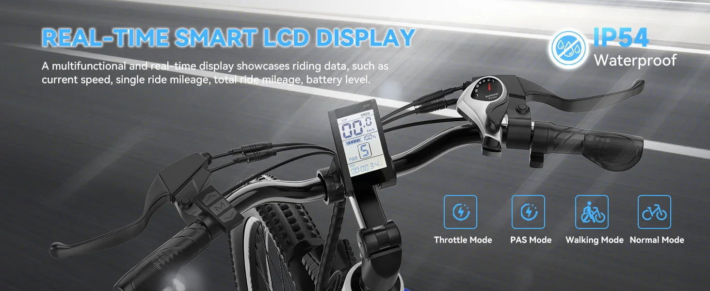 26" Fat Tire Electric Bike
