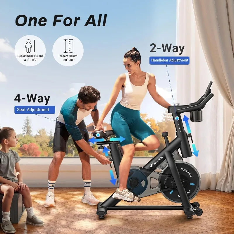 MERACH Brake Pad Stationary Bike
