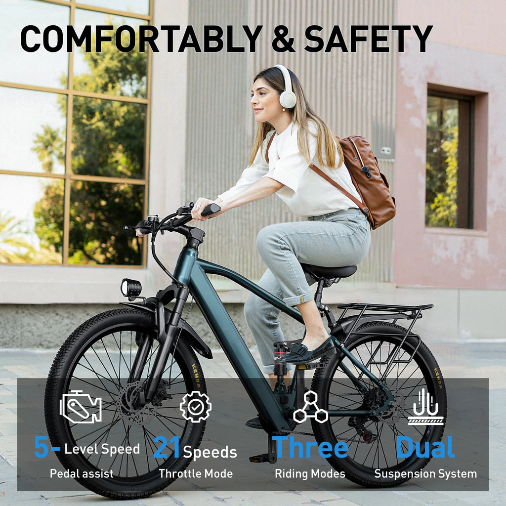 26" Adult Electric Bike