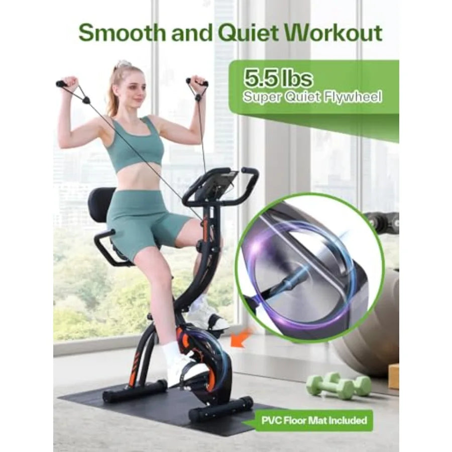 Sportner Foldable Stationary Bike