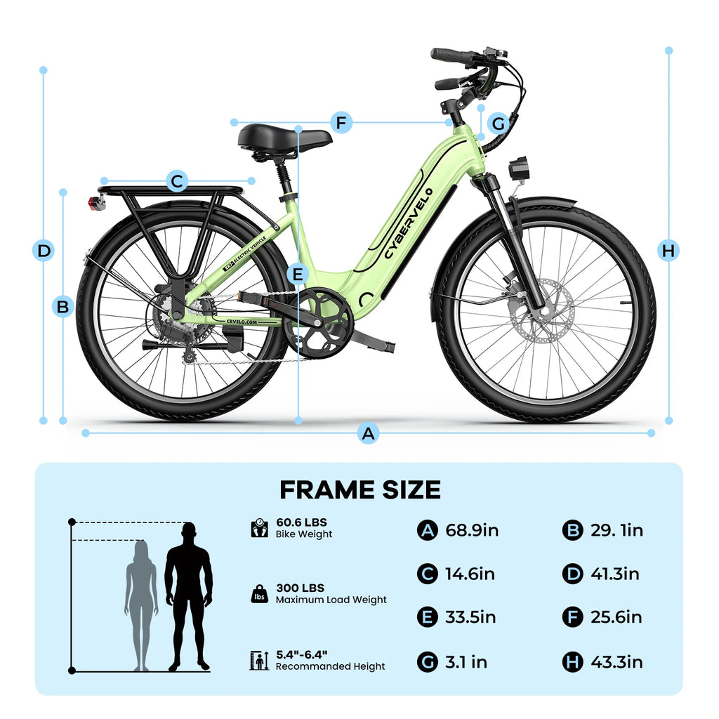 26" Fat Tire Electric Bike