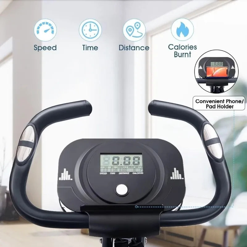 Merax 2-in-1 Stationary & Upright Exercise Bike