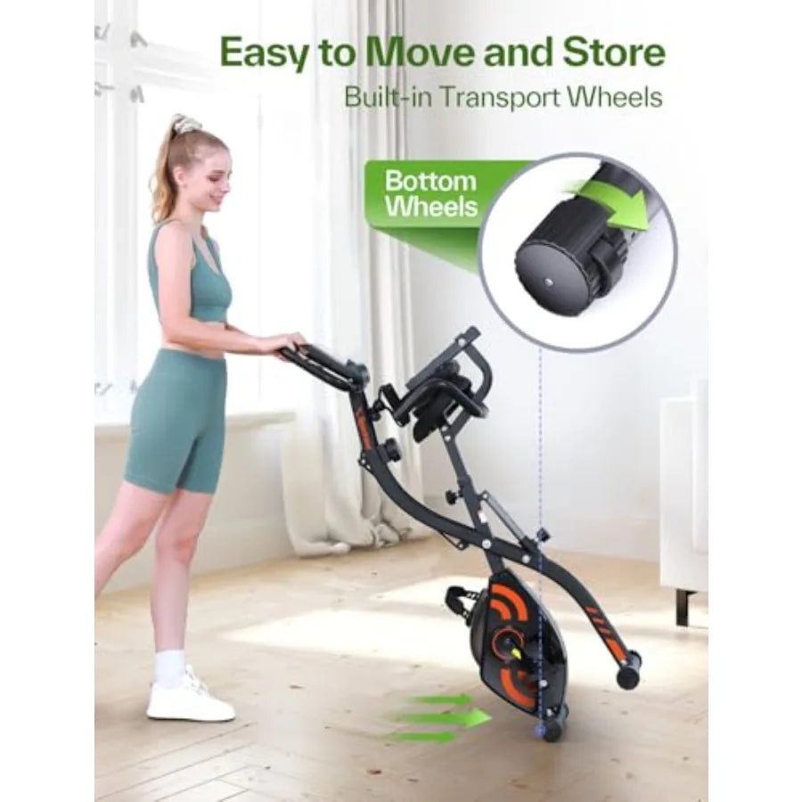 Sportner Foldable Stationary Bike