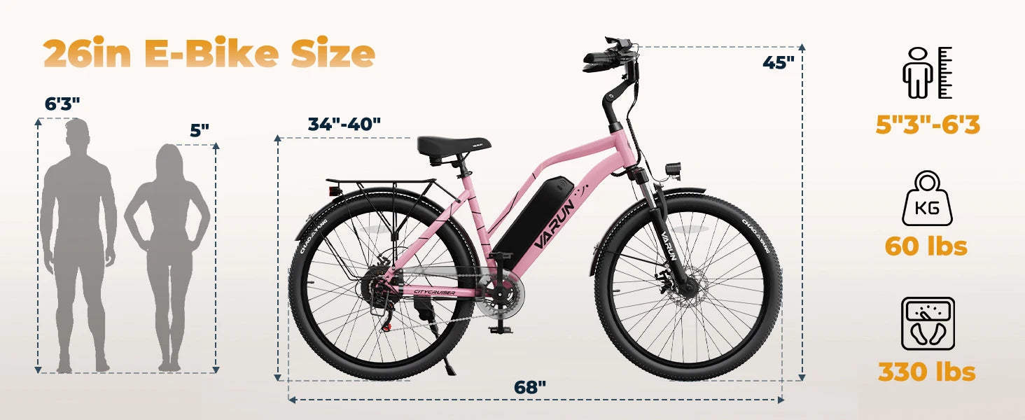 VARUN CITY CRUISER E-Bike
