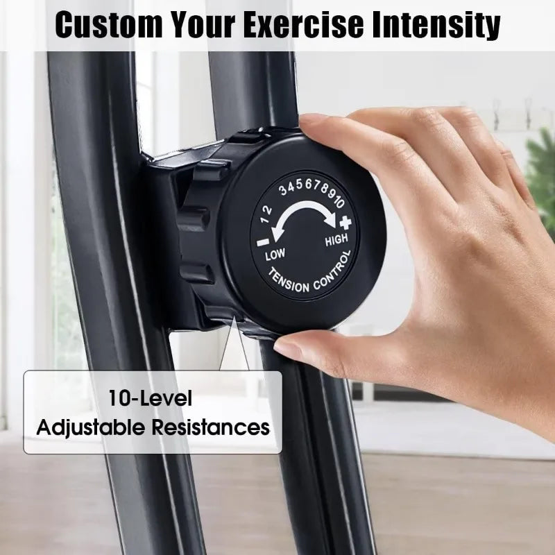 Merax 2-in-1 Stationary & Upright Exercise Bike