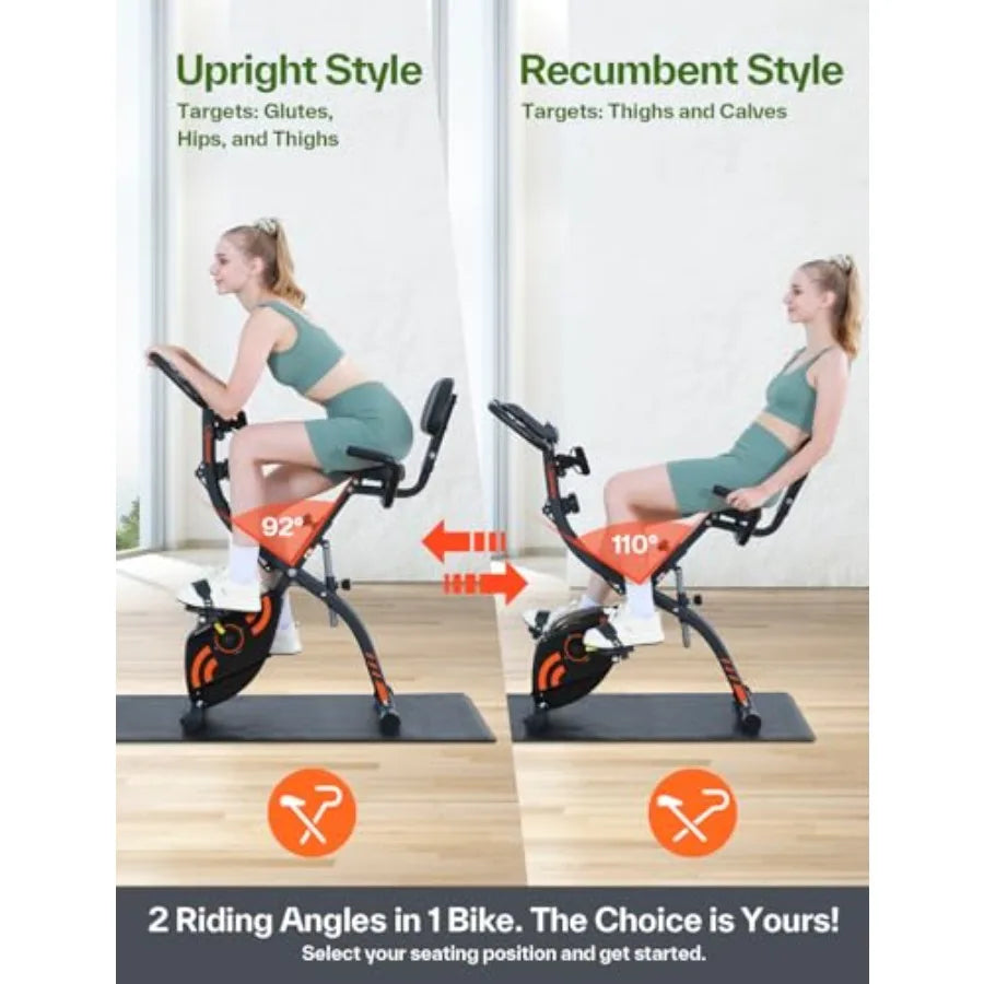 Sportner Foldable Stationary Bike
