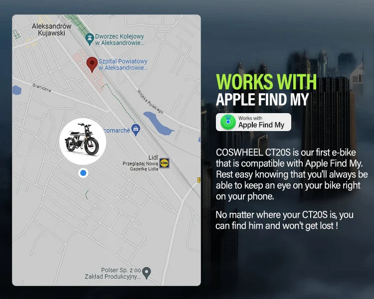 COSWHEEL CT20S E-Mountain Bike