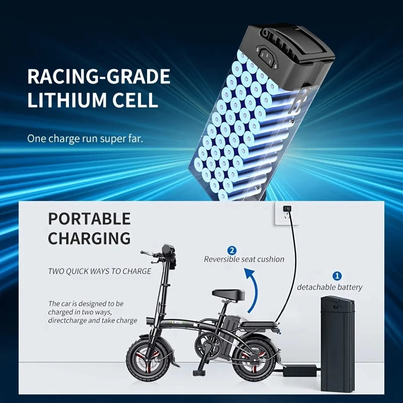 400W Folding Electric Bike