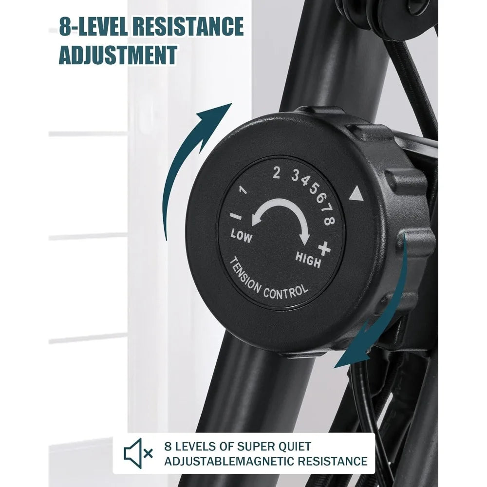 Folding Recumbent Stationary Bike