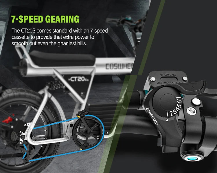 COSWHEEL CT20S E-Mountain Bike