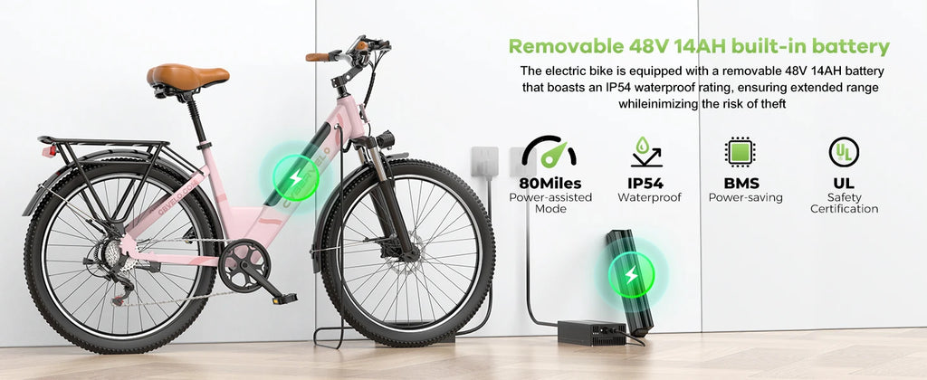 26" Fat Tire Electric Bike