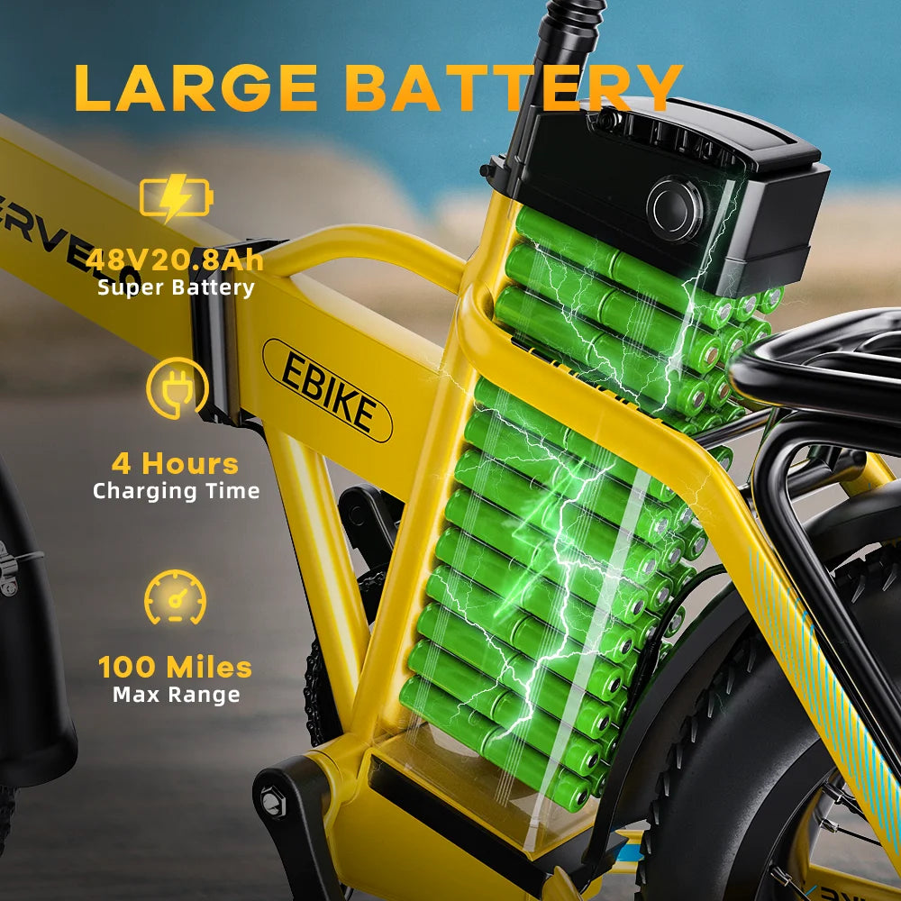 1000W Folding E-Bike