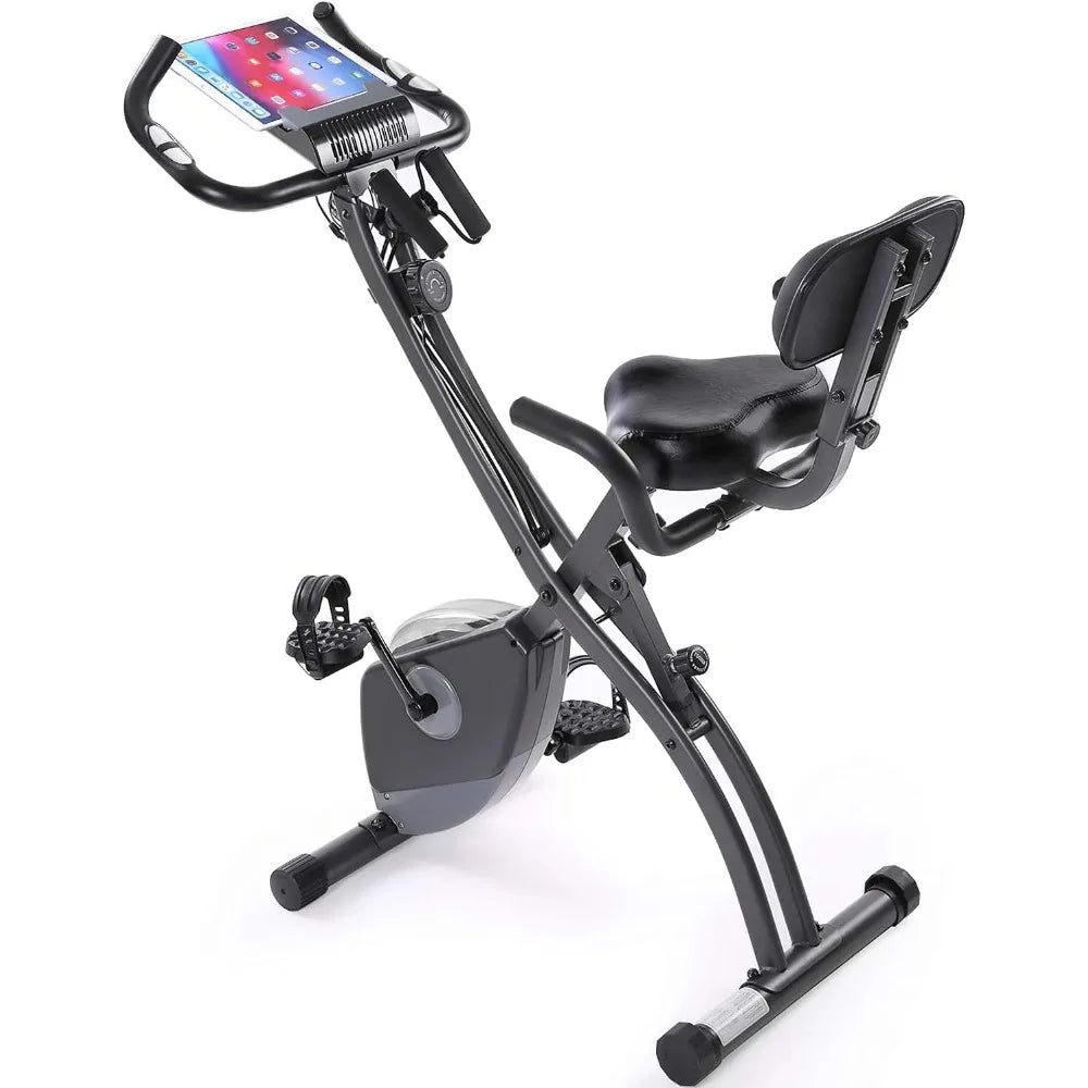 Folding Recumbent Stationary Bike