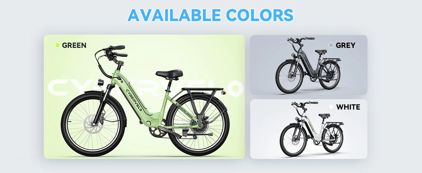 26" Fat Tire Electric Bike