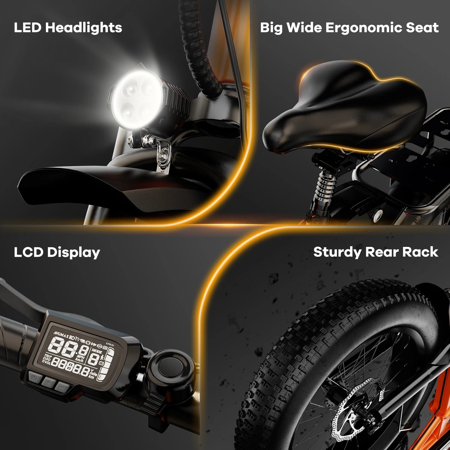 1000W Folding E-Bike